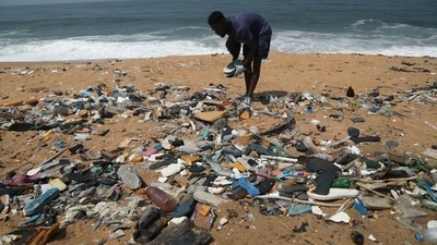 In the interview, Kouame also mentioned that his goal "is to get people to question the issue of their environment, in order to create a better life." (REUTERS)