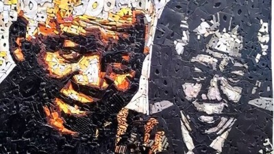 He quoted Nelson Mandela in one of his posts on Instagram and captioned it, "Education is the most powerful weapon that can be used to change the world..." (Instagram/@aristide_kouame_peintre)