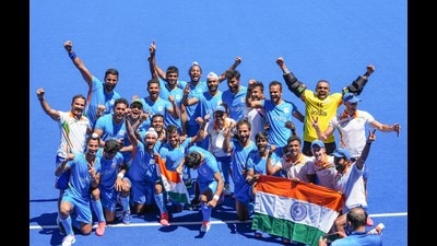 The Indian Men’s hockey team’s inspiring journey at the Tokyo Olympics have made the country proud. The players now look forward to celebrating the milestone moment of winning a bronze medal with their loved ones. (Photo: PTI) The Indian Men’s hockey team’s inspiring journey at the Tokyo Olympics have made the country proud. The players now look forward to celebrating the milestone moment of winning a bronze medal with their loved ones. (Photo: PTI)