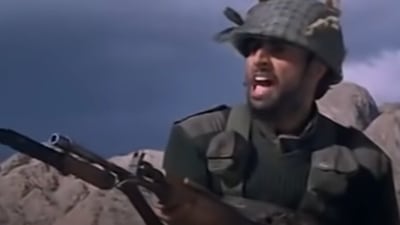 Abhishek Bachchan in L.O.C Kargil.