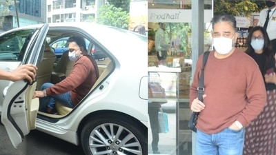 Kamal Haasan spotted out and about in Mumbai.&nbsp; (Varinder Chawla. )