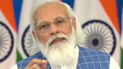 PM Modi launches National Vehicle Scrappage Policy (ANI)