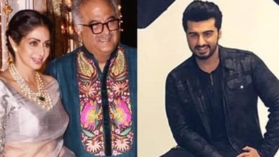 Boney Kapoor once revealed Sridevi would ask about Arjun Kapoor and Anshula Kapoor. Boney Kapoor once revealed Sridevi would ask about Arjun Kapoor and Anshula Kapoor. 