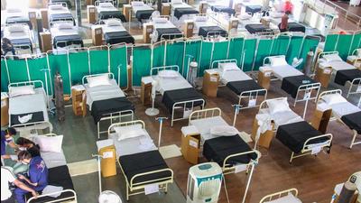 Around 70 per cent of those infected with the viral infection remain in home quarantine and those critical with co-morbid conditions have been approaching hospitals. (PTI PHOTO.) Around 70 per cent of those infected with the viral infection remain in home quarantine and those critical with co-morbid conditions have been approaching hospitals. (PTI PHOTO.)