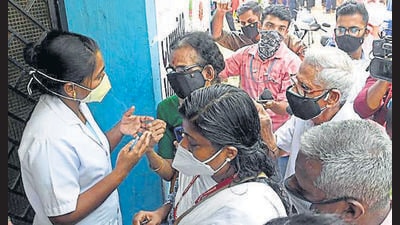 Hospitalisations rise in Kerala amid Covid spike Hospitalisations rise in Kerala amid Covid spike