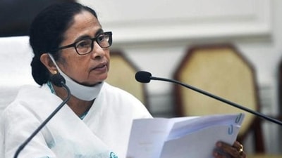 “If we get vaccines, we can at least ensure one dose of vaccine for the rural population and then we can allow local trains,” West Bengal chief minister Mamata Banerjee said. (HT Photo)
