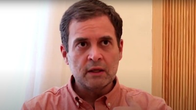 Congress leader Rahul Gandhi made the remarks in a video statement “Twitter's Dangerous Game”. &nbsp; (Screengrab from video)