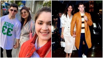 Priyanka Chopra and Nick Jonas are together in London. Priyanka Chopra and Nick Jonas are together in London.