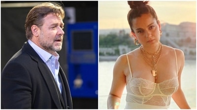Russell Crowe seems to approve of a collab with Kangana Ranaut.