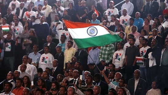 The tricolour evolved throughout the history of the country and reflects its political developments. (AP File Photo) The tricolour evolved throughout the history of the country and reflects its political developments. (AP File Photo)