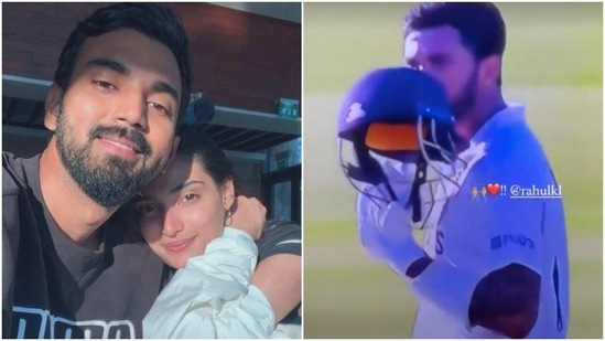 Athiya Shetty had accompanied KL Rahul to the UK.