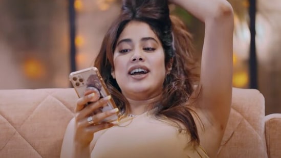 Janhvi Kapoor said that she is someone who plays on the front foot.