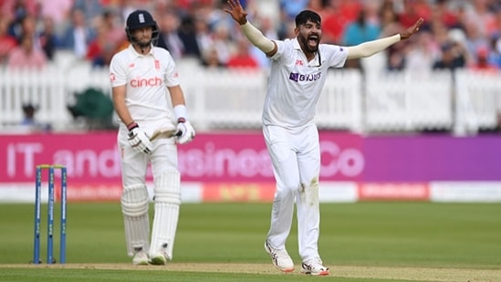 Mohammed Siraj appeals unsuccessfully against Joe Root. (Getty Images) Mohammed Siraj appeals unsuccessfully against Joe Root. (Getty Images)