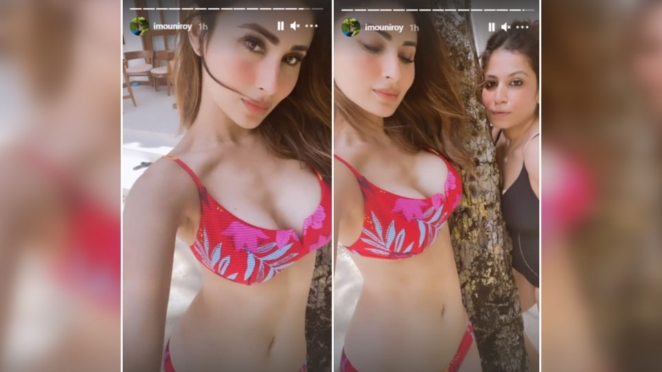 Mouni Roy Girl Sex - Mouni Roy soaks up the sun in Maldives in two chic bikini sets, see pics  video | Fashion Trends - Hindustan Times
