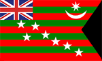The flag used during the Home Rule movement in 1917(knowindia.gov.in) The flag used during the Home Rule movement in 1917(knowindia.gov.in)