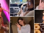 Janhvi Kapoor did an array of activities in the capital. She was accompanied by sister Khushi Kapoor and their father Boney Kapoor. Janhvi Kapoor did an array of activities in the capital. She was accompanied by sister Khushi Kapoor and their father Boney Kapoor.