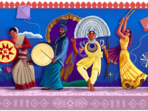 Independence Day 2021: Google doodle celebrating India's rich cultural tradition (Google Photo) Independence Day 2021: Google doodle celebrating India's rich cultural tradition (Google Photo)