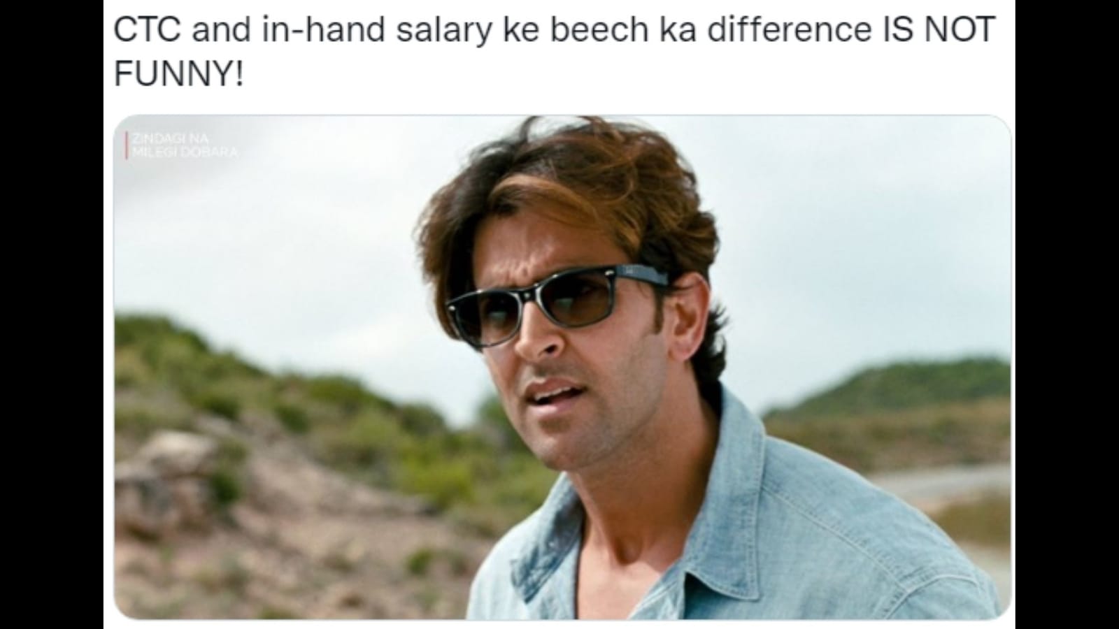 Hrithik Roshan's 'not funny' line from ZNMD sparks hilarious Twitter trend  | Trending - Hindustan Times