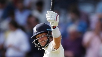 England's Joe Root celebrates reaching 150 runs Action Images via Reuters/Paul Childs (Action Images via Reuters)