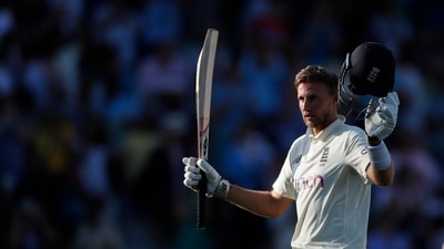 England's Joe Root gestures to the fans at the end of the days play (Action Images via Reuters)