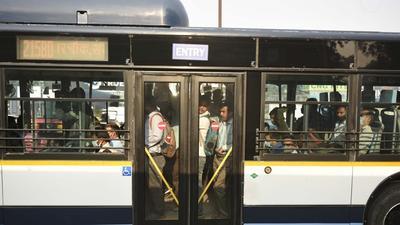 Officials said the service is being started on a trial basis to explore whether these can replace CNG buses due to pollution levels. (HT Archive) Officials said the service is being started on a trial basis to explore whether these can replace CNG buses due to pollution levels. (HT Archive)