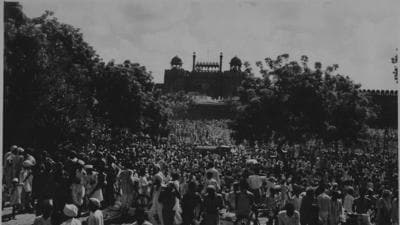 Bharat chose the path of democracy. Today, it is the largest and most successful democracy in the world. Those who contributed to the freedom movement to protect the cultural values of Bharat also performed the duty of framing the Constitution for Bharat (HT Archives) Bharat chose the path of democracy. Today, it is the largest and most successful democracy in the world. Those who contributed to the freedom movement to protect the cultural values of Bharat also performed the duty of framing the Constitution for Bharat (HT Archives)