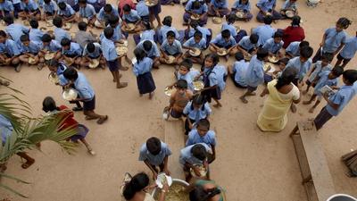 The Punjab education department had proposed to provide bananas to around 1.43 lakh students in Moga and Ferozepur districts at the cost of ₹5 per child. Each student will get one banana for 74 days. (HT File Photo) The Punjab education department had proposed to provide bananas to around 1.43 lakh students in Moga and Ferozepur districts at the cost of ₹5 per child. Each student will get one banana for 74 days. (HT File Photo)