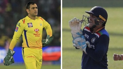 MS Dhoni and Ishan Kishan both belong to Jharkhand.&nbsp; (HT Collage)