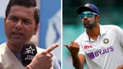 'This pitch is getting slower': Aakash Chopra explains why R Ashwin's absence in second Test 'has come back to bite' India (Agencies/HT Collage)