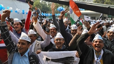 Supporters of the Aam Aadmi Party (AAP) (File Photo / REUTERS) Supporters of the Aam Aadmi Party (AAP) (File Photo / REUTERS)