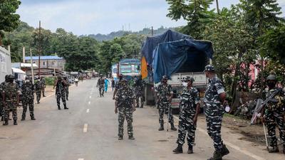 Sahebmara LP School, located within two kilometres of the Assam-Mizoram Border, demarcated by Survey of India map, was attacked by grenades. (AFP Photo/Representative use)