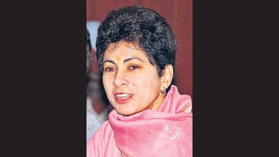 Kumari Selja vowed for a national movement by the families of freedom fighters and the party to get rid of the BJP rule. (HT File)