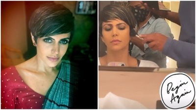 Mandira Bedi shared her pictures.