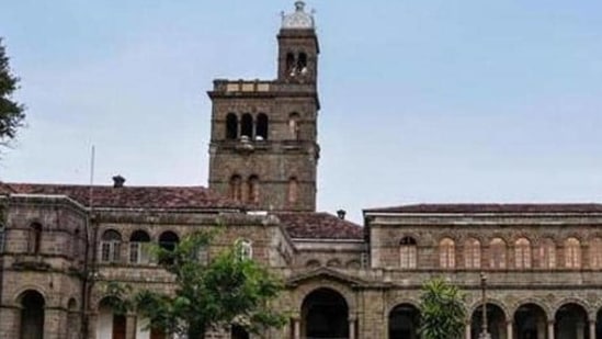 SPPU main building in Pune, India.(HT PHOTO)