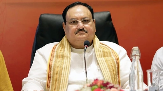 BJP chief Jagat Prakash Nadda thanked PM Modi for his announcement about observing August 14 as 'Partition Horrors Remembrance Day'. (HT File Photo)