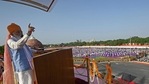 Prime Minister Narendra Modi addressing the nation from the Red Fort Prime Minister Narendra Modi addressing the nation from the Red Fort