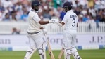 Cheteshwar Pujara and Ajinkya Rahane during the fourth day of the Lord's Test(AP) Cheteshwar Pujara and Ajinkya Rahane during the fourth day of the Lord's Test(AP)