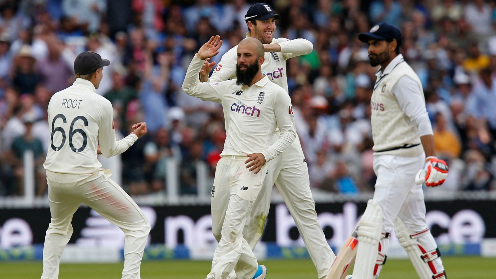 India vs England Highlights 2nd Test Day 4 India 181/6 at stumps, lead