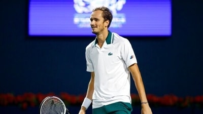 National Bank Open: Top-seeded Daniil Medvedev, 6-foot-11 Reilly Opelka reach Toronto final (AP) National Bank Open: Top-seeded Daniil Medvedev, 6-foot-11 Reilly Opelka reach Toronto final (AP)