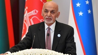President Ashraf Ghani's last public appearance was on Wednesday in the northern city of Mazar-e-Sharif. REUTERS (REUTERS)