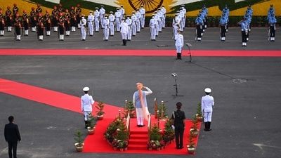 PM Modi extended his greetings on the occasion of the 75th Independence Day. "Greetings to you all on Independence Day. May this year of the 'Azadi ka Amrit Mahotsav' infuse new energy and new consciousness among the countrymen. Jai Hind!" PM Modi tweeted. (AFP) PM Modi extended his greetings on the occasion of the 75th Independence Day. "Greetings to you all on Independence Day. May this year of the 'Azadi ka Amrit Mahotsav' infuse new energy and new consciousness among the countrymen. Jai Hind!" PM Modi tweeted. (AFP)