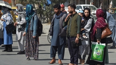 People in Kabul need not panic, the Taliban said on Sunday as the insurgent group closes in on the capital. (AFP) People in Kabul need not panic, the Taliban said on Sunday as the insurgent group closes in on the capital. (AFP)