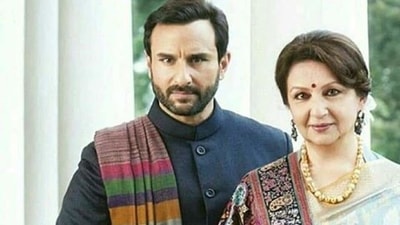 Saif Ali Khan is the son of veteran actor Sharmila Tagore. Saif Ali Khan is the son of veteran actor Sharmila Tagore. 