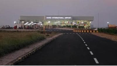 Shirdi airport will soon be able to carry out flight operations at night. (HT File) Shirdi airport will soon be able to carry out flight operations at night. (HT File)