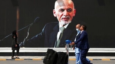 The Taliban asked Afghan civilians to remain in their country and not leave out of fear. (AP Photo/Rahmat Gul) (AP)
