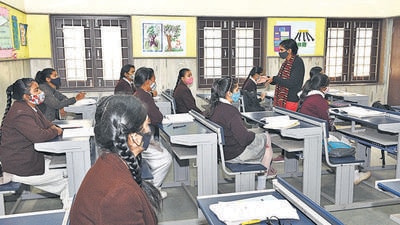 Schools in Delhi opened for a brief period in January this year but shut again after offline classes were suspended in April (Arvind Yadav/HT PHOTO) Schools in Delhi opened for a brief period in January this year but shut again after offline classes were suspended in April (Arvind Yadav/HT PHOTO)