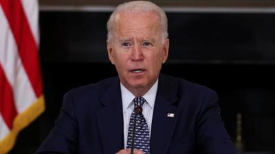 US President Joe Biden defended his decision to stick to US troops drawdown in Afghanistan despite Taliban’s offensive triggering regional concerns. (REUTERS/Evelyn Hockstein) US President Joe Biden defended his decision to stick to US troops drawdown in Afghanistan despite Taliban’s offensive triggering regional concerns. (REUTERS/Evelyn Hockstein)
