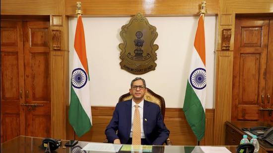 Chief Justice of India N V Ramana. (PTI) Chief Justice of India N V Ramana. (PTI)