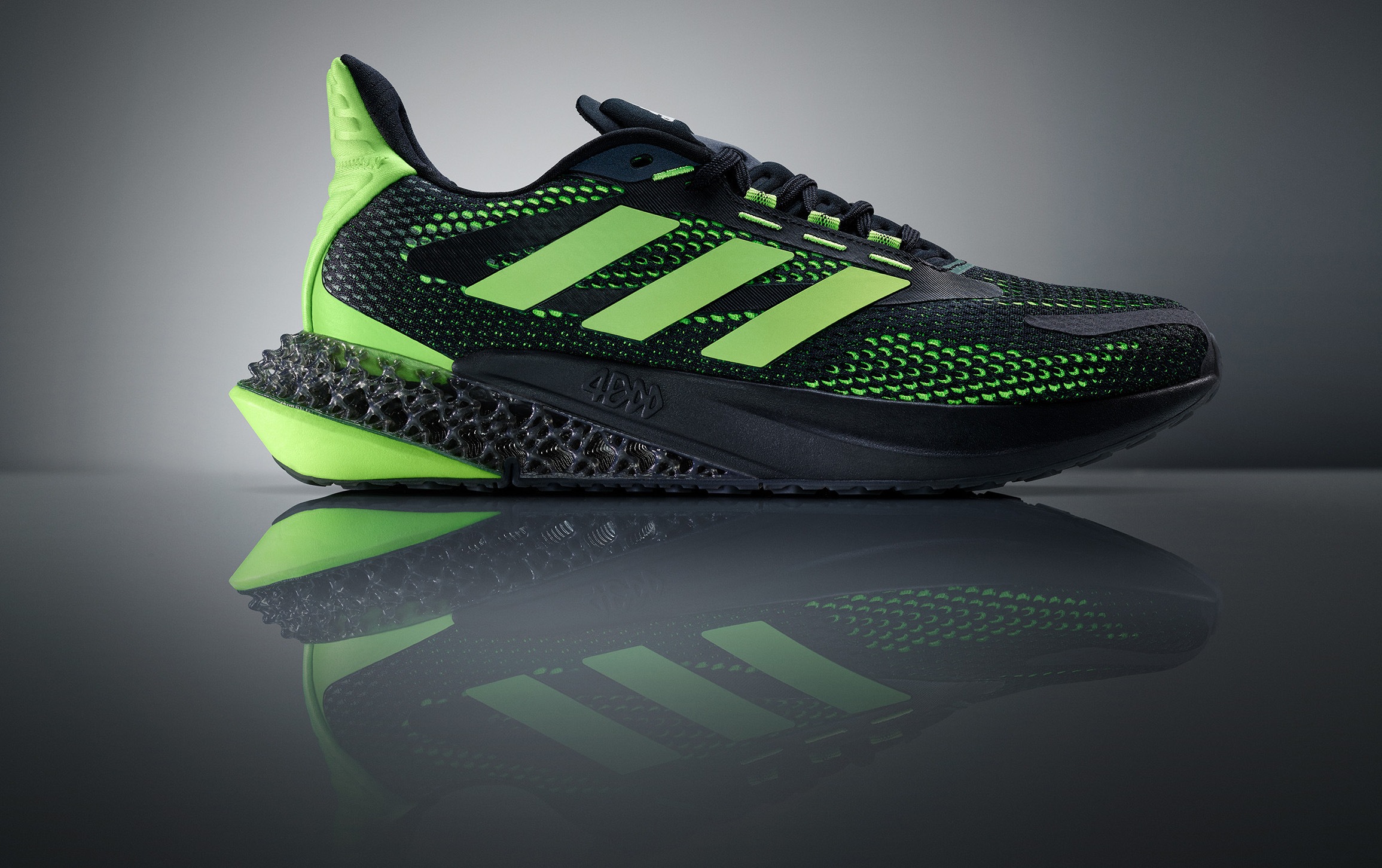 These running shoes are a result of combining years of athlete data with the unique technology of 3D printing These running shoes are a result of combining years of athlete data with the unique technology of 3D printing