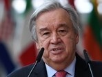 Antonio Guterres called on the UNSC to use all tools at its disposal to suppress global terrorist threat in Afghanistan. (AFP/File photo)